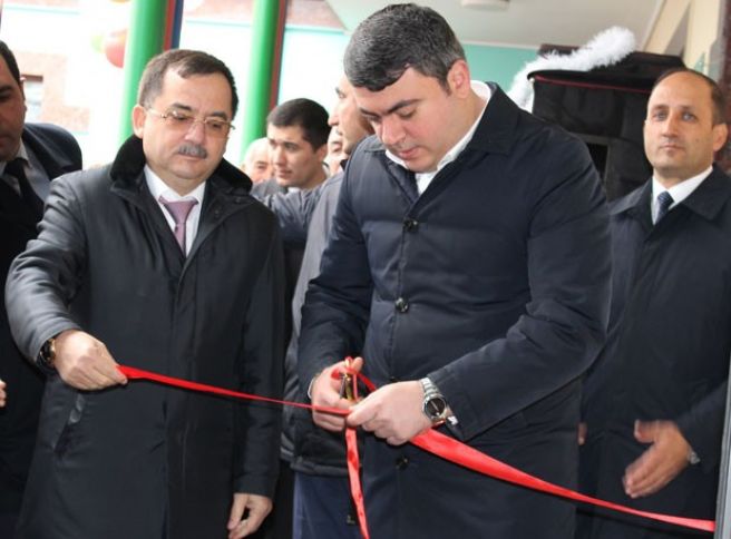 Akkord Sement Zavodu tərəfindən inşa edilmiş 2 bağça açıldı