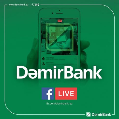 DəmirBank canlı yayımda!