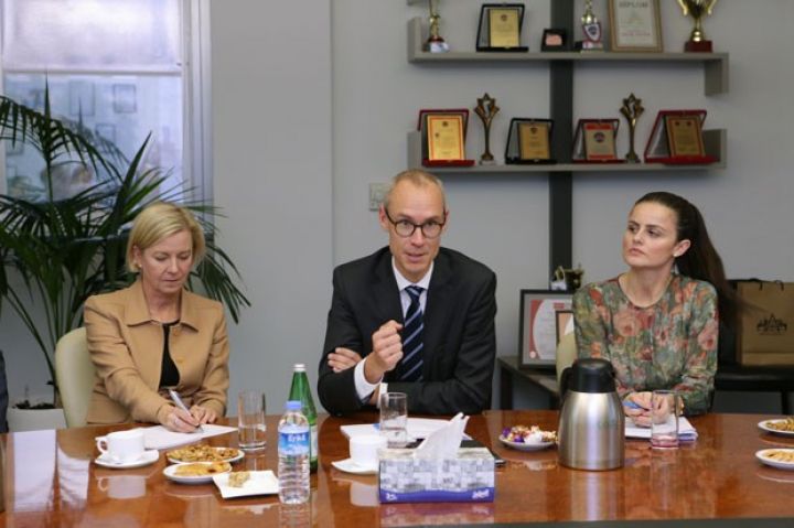 İsveç rəsmiləri Azercell Telekom-a baş çəkib