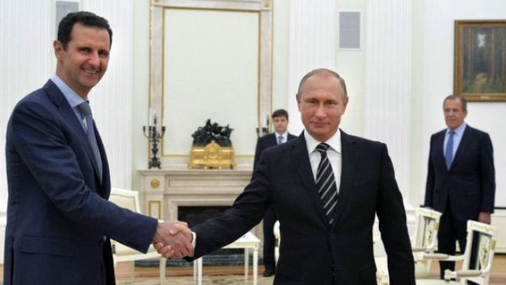 Vladimir Putin və Bəşər Əsəd görüşüblər