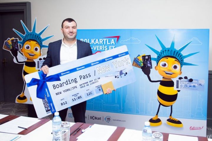 Bank of Baku öz müştərisini Nyu-Yorka göndərir!