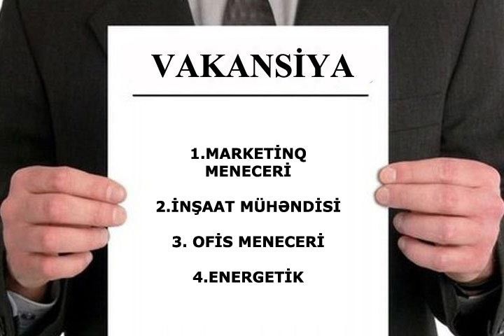 “Gidromaşservis”  vakansiyalar elan edib 