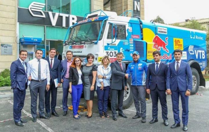 “Kamaz-master” yarış komandası bank VTB (Azərbaycan)-ın ofisində olub