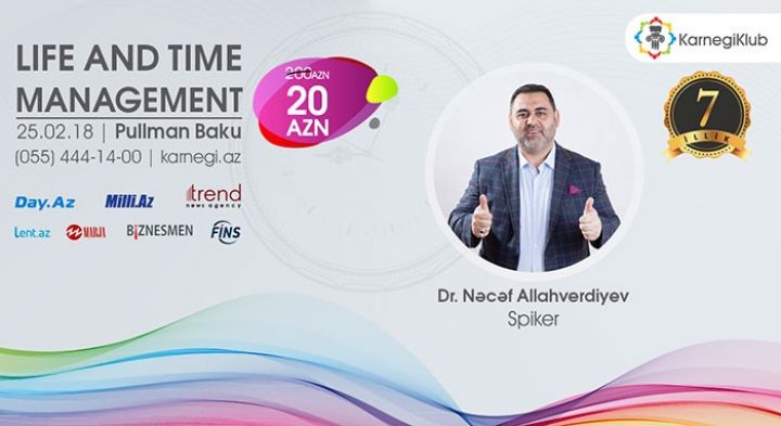 "KarnegiKlub" 7 illiyinə həsr olunmuş möhtəşəm aksiya keçirir