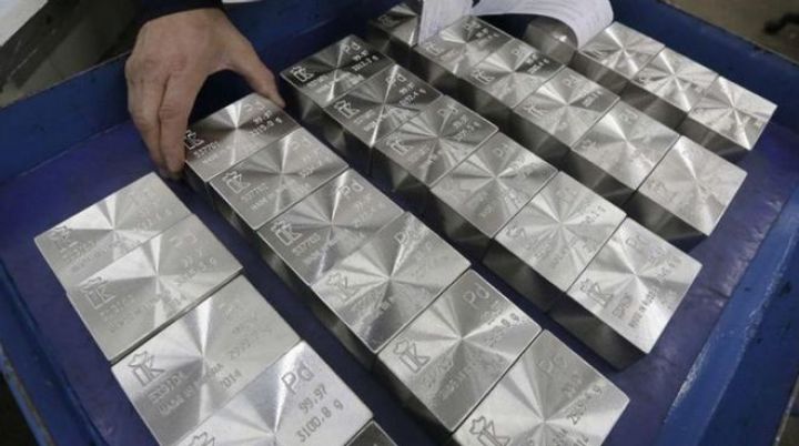 Palladium-un qiyməti rekord səviyyəyə yüksəlib