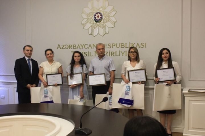 "Bank of Baku"nun dəstəyilə keçirilən müsabiqınin qalibləri mükafatlandırıldı!