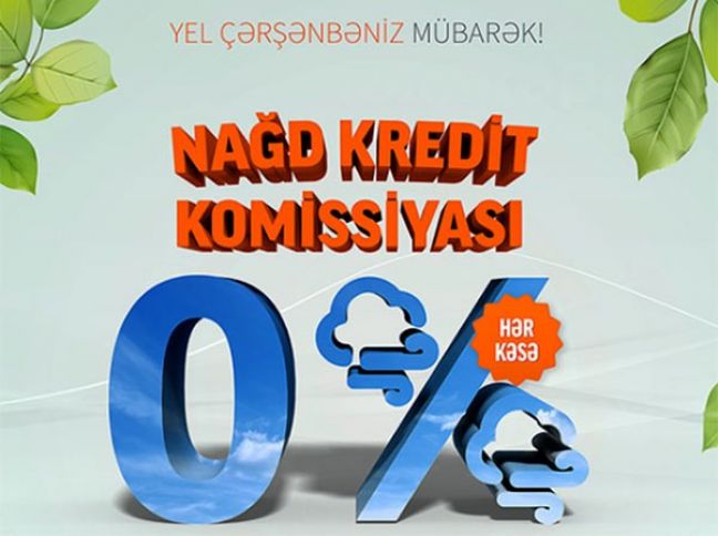 Unibank komissiyasız kredit aksiyası keçirir