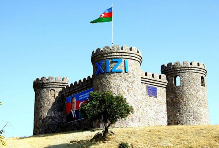 İlham Əliyev Xızı rayonuna səfər edib