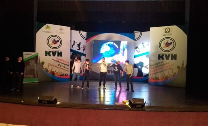 “Mətanət A” şirkətinin dəstək verdiyi KVN yarışı sona yaxınlaşır