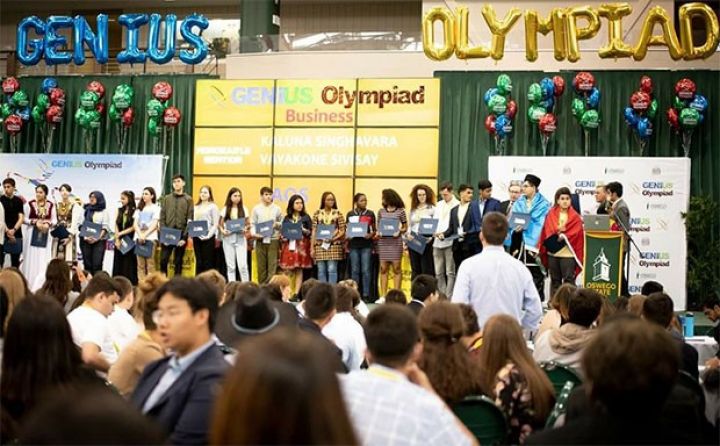 Azərbaycanlı şagirdlər ABŞ-da keçirilən "Dahilərin olimpiadası"nda fərqlənib