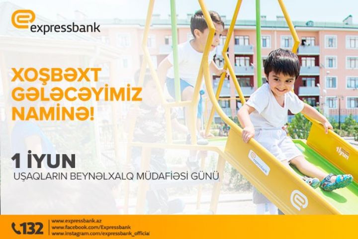 Expressbank cəbhəyanı bölgədə uşaqları sevindirdi