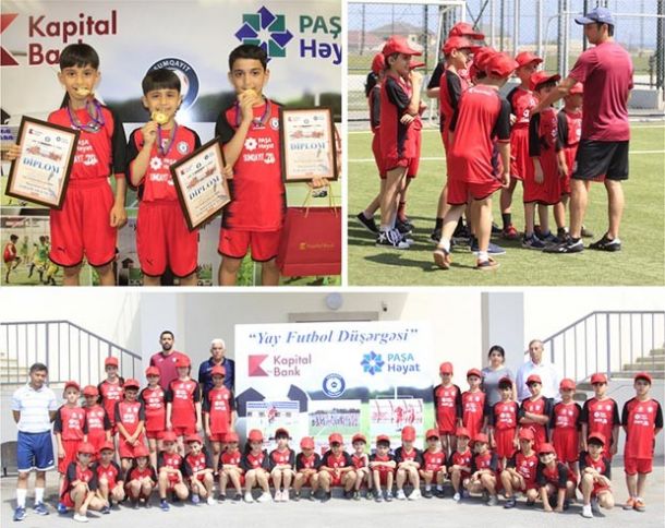 Kapital Bank-ın dəstəyi ilə növbəti “Yay Futbol Düşərgəsi” keçirilir