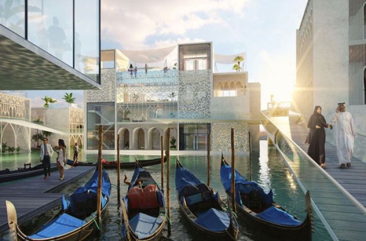 Dubayda “Üzən Venesiya” adlı istirahət mərkəzi tikiləcək