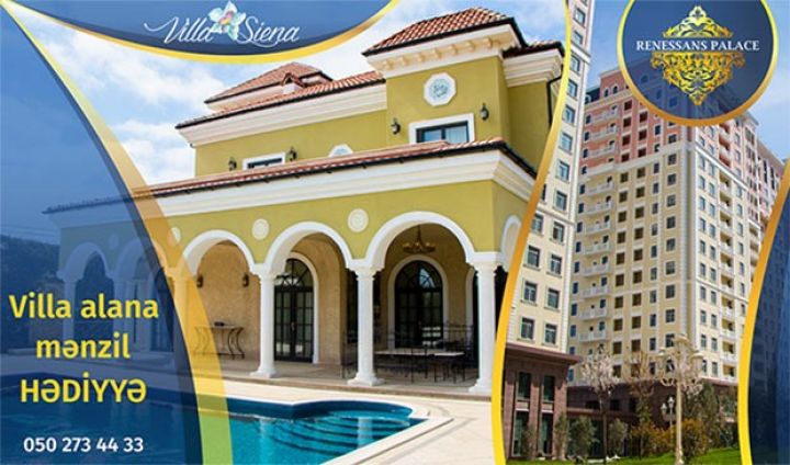 Buzovnadan villa alan şəxslərə Yasamalda mənzil hədiyyə edilir