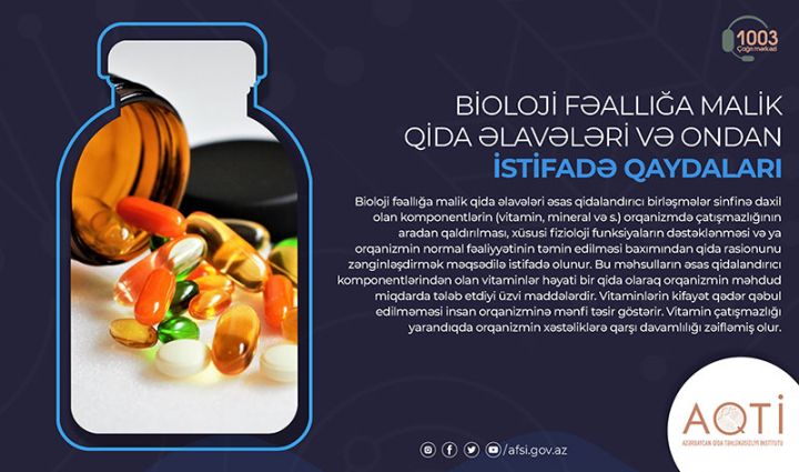 Bioloji fəallığa malik qida əlavələri