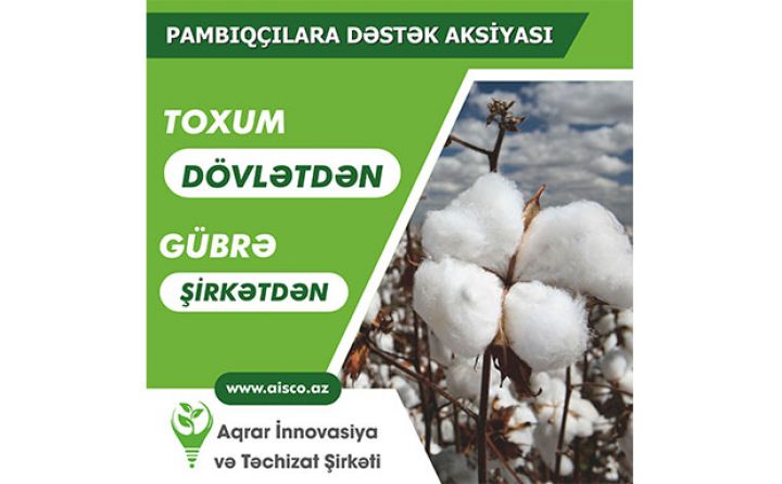 "Toxum dövlətdən, gübrə şirkətdən" aksiyasına start verildi