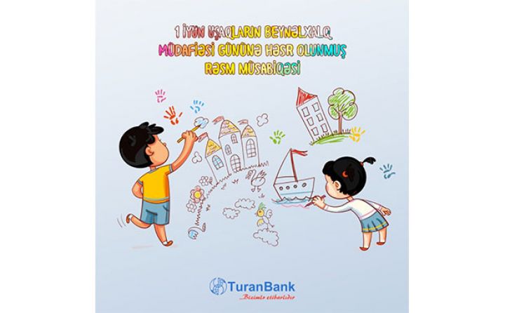 TuranBank uşaqlar arasında müsabiqə keçirir!