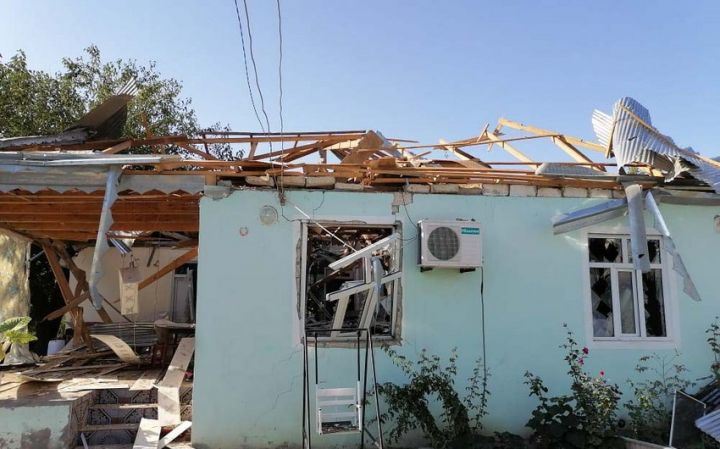 Hazırda şəhərlərimiz atəşə tutulur