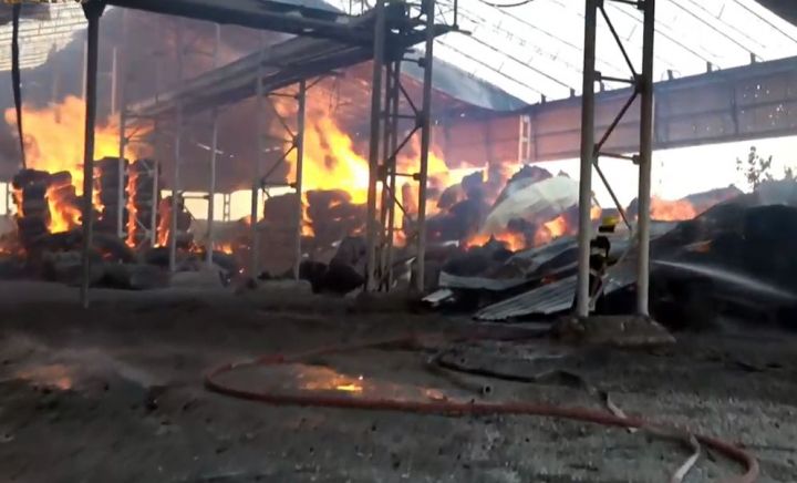 Top mərmisi düşən  zavod “Pambıq emalı zavodu” şirkətinin filialıdır - AÇIQLAMA