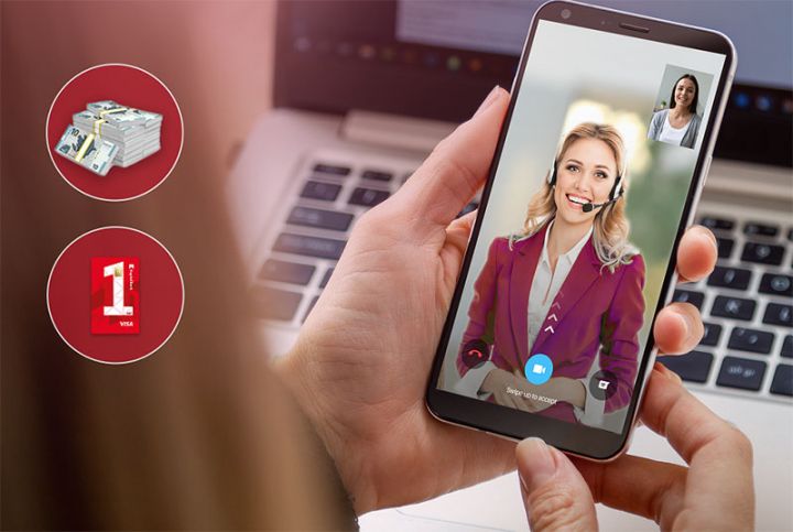 Banka getmədən, video zənglə kart və kredit əldə edin - Azərbaycanda ilk dəfə