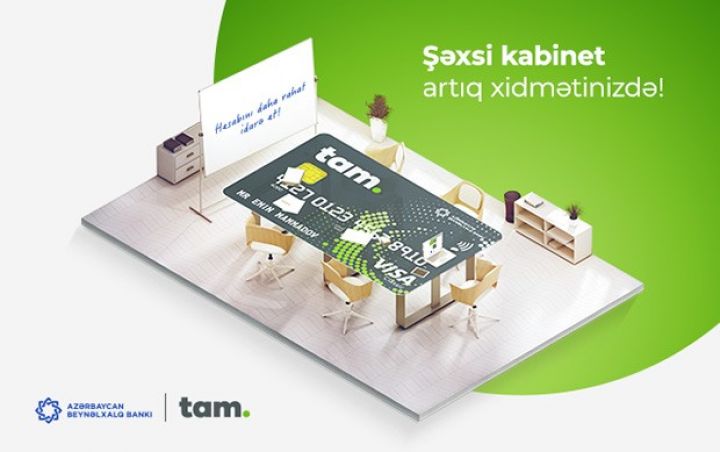 Tamkart istifadəçiləri üçün şəxsi kabinet istifadəyə verildi!