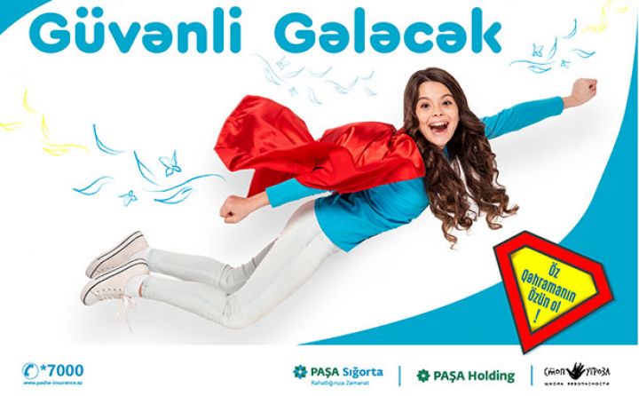 PAŞA Sığorta şirkəti Uşaqların Beynəlxalq Müdafiəsi günü münasibəti ilə “Güvənli Gələcək” adlı layihəyə start verir!