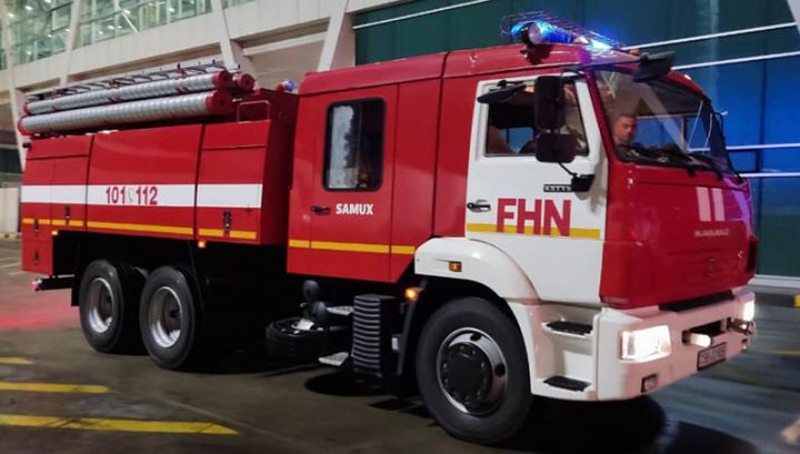 Azərbaycan yanğınsöndürənlərinin növbəti qrupu Türkiyəyə çatıb