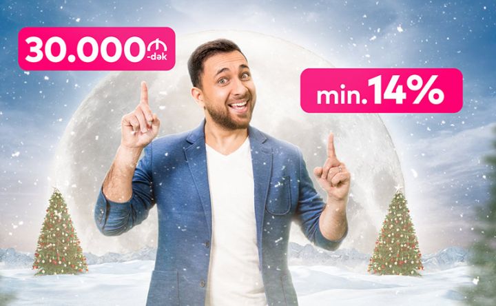 Faizlər endi, aylıq ödənişlər azaldı - Bank of Baku-dan Yeni il kampaniyası