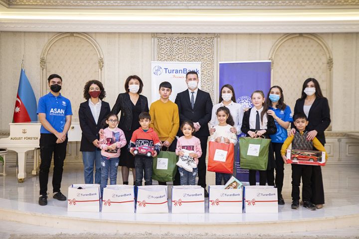 TuranBank “ASAN Məktub” la birgə uşaqların arzularını gerçəkləşdirib