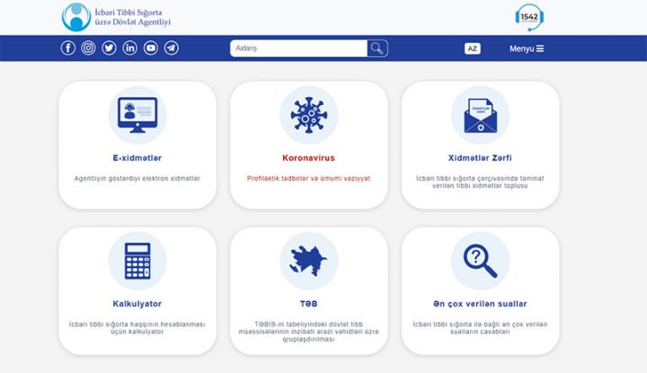 Agentliyin saytında yeni elektron xidmət istifadəyə verilib