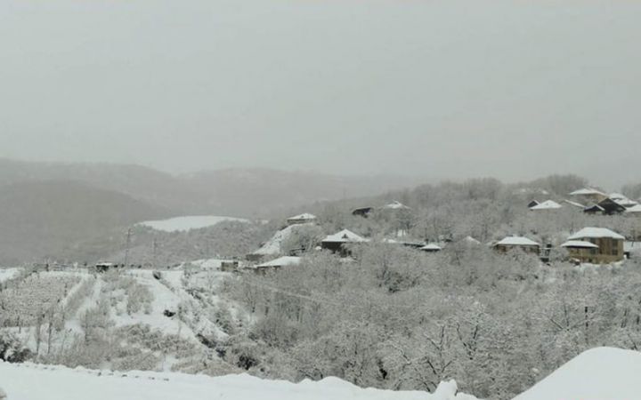 Qaxda qarın hündürlüyü 48 sm olub - FAKTİKİ HAVA