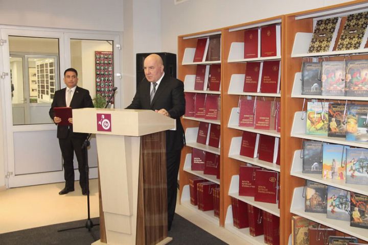 Mərkəzi Bank Milli Qəhrəman Mübariz İbrahimov adına Biləsuvar Bağça-Məktəb-Lisey Kompleksində Zəfər Günü ilə bağlı tədbir keçirib