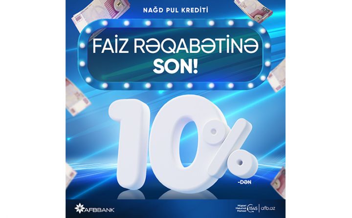 “AFB Bank” “Böyük endirim kampaniyası”nın müddətini uzatdı