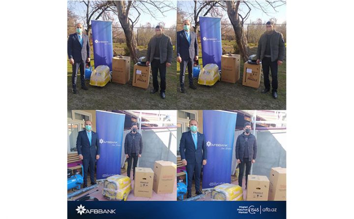 “AFB Bank” 2 vətəndaşı avtoyuma avadanlıqları ilə təmin edib