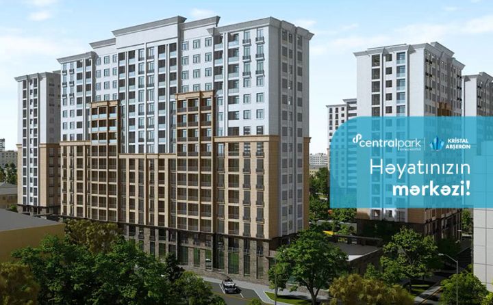Xəzər İnşaatdan yeni “Central Park” layihəsi! - 10 BİNADAN İBARƏT UNİKAL KOMPLEKS