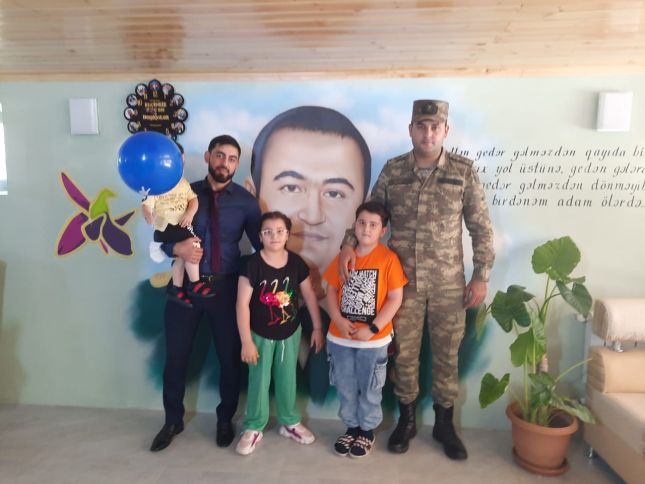 Bank Respublika Uşaqların Müdafiəsi Günündə şəhidlərin övladlarını ziyarət edib