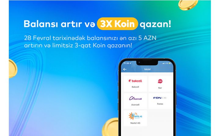 Hesab.az istifadəçilərinə 3-QAT qazanmaq fürsəti!