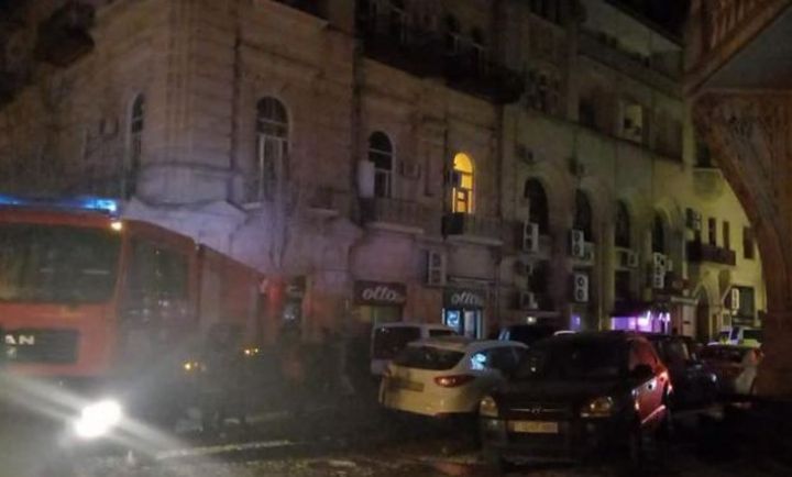 Baş prokurorun birinci müavini partlayışın baş verdiyi əraziyə gəlib