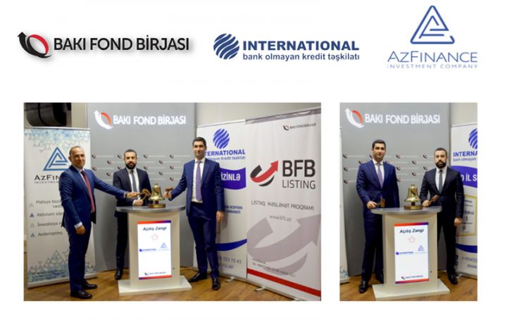 “İnternational” istiqrazlarının “Açılış Zəngi” mərasimi keçirildi