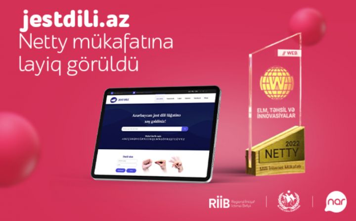 “Nar”ın sosial layihəsi NETTY mükafatına layiq görüldü
