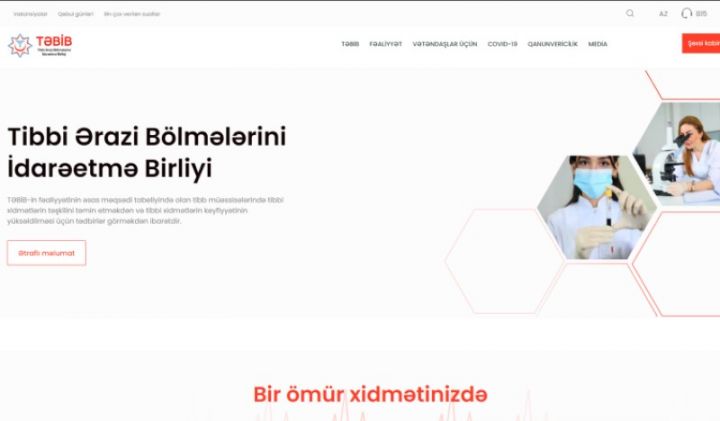 TƏBİB-in yeni veb-saytı təqdim edilib