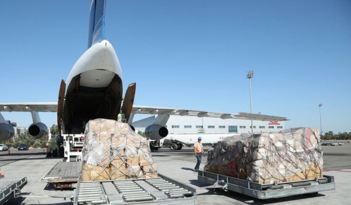 Sumqayıt Ukraynaya humanitar yardım göndərir