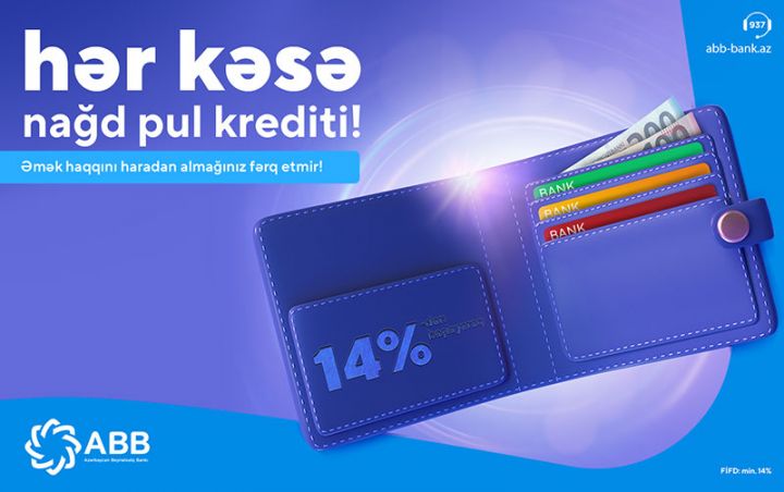 ABB-dən hər kəsə sərfəli kredit