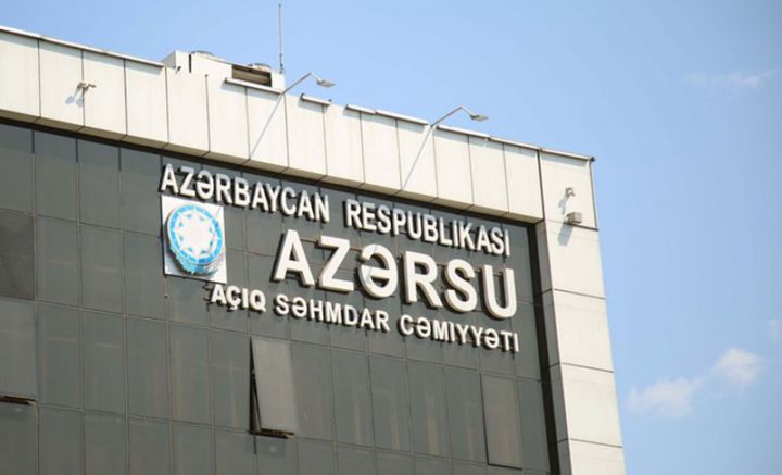 "Azərsu" 552 milyon manatlıq zərəri şərh edib