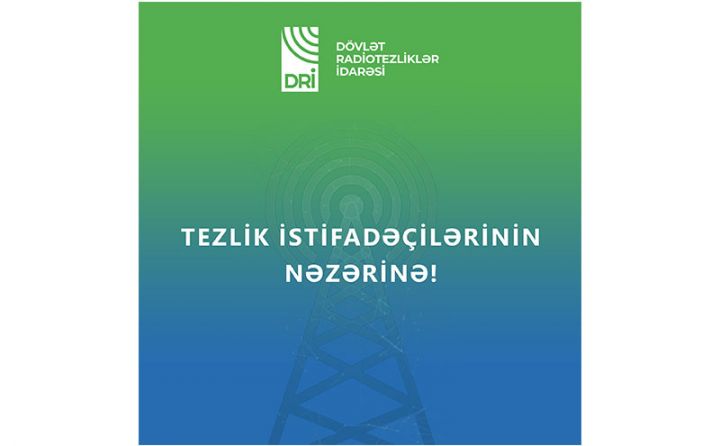 Əldə daşınan radiostansiyalar üçün tezliklərin ayrılması proseduru sadələşdirildi