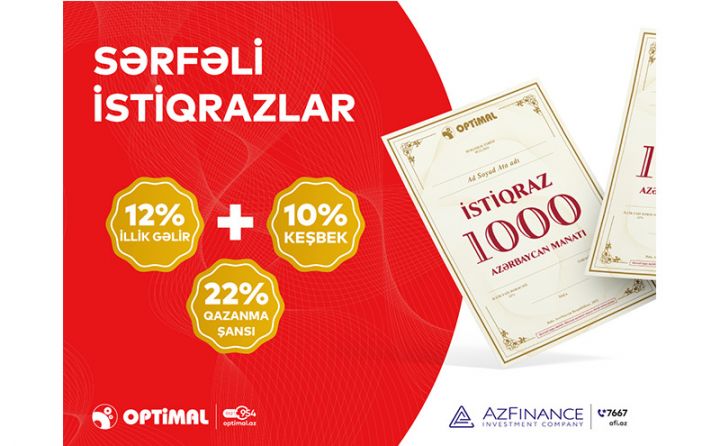 “Optimal İstiqrazları” 22% gəlir qazandırır