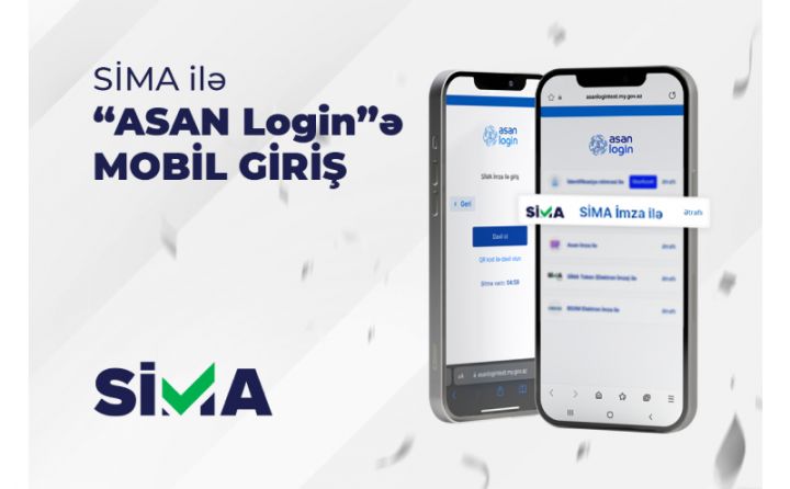 SİMA ilə mobil cihazlarda “ASAN Login”ə giriş mümkün oldu
