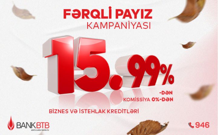 Bank BTB-dən “Fərqli payız” kampaniyası