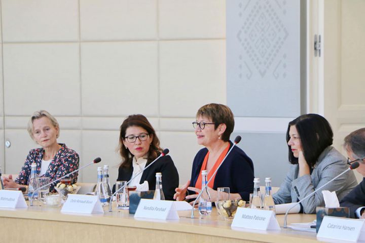 Avropa Yenidənqurma və İnkişaf Bankının Prezidenti Dövlət Neft Fondu ilə görüş keçirib