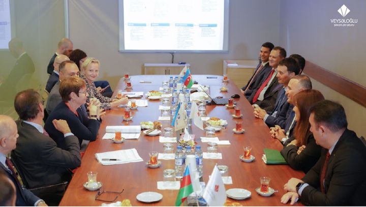 Avropa Yenidənqurma və İnkişaf Bankının prezidenti Veysəloğlu Şirkətlər Qrupunda olub